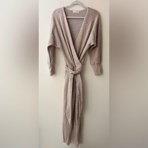 Cocomore Beige Luxury Knit Jumpsuit with Jogger Bottoms, size EU 36 (US S, 4-6)